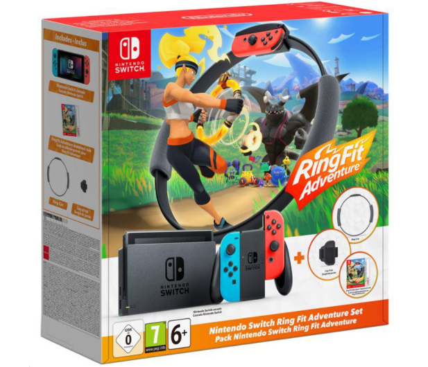 Nintendo Switch + Ring Fit - Adventure Set - 611192 - zdjęcie